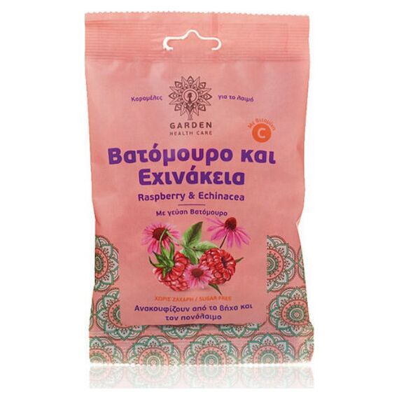 GARDEN ΚΑΡΑΜΕΛΕΣ ΛΑΙΜΟΥ ΒΑΤΟΜΟΥΡΟ & ΕΧΙΝΑΚΕΙΑ - Καραμέλες στο Villagepharmacy