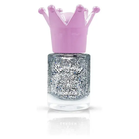 GARDEN FAIRYLAND NAIL POLISH GLITTER SILVER (JINY1) - Μαμά - Παιδί στο Villagepharmacy
