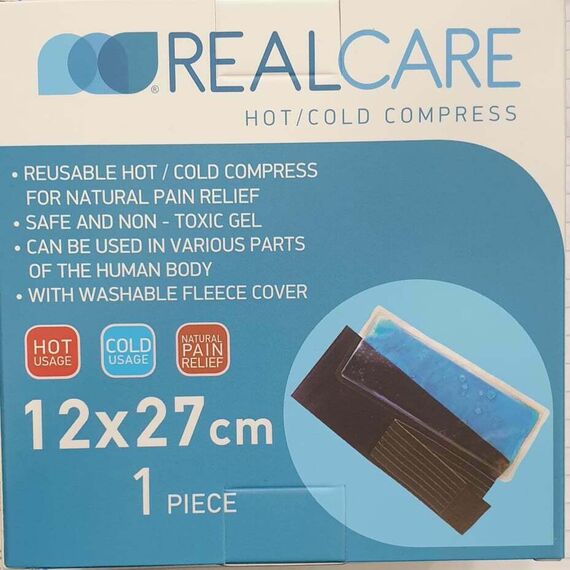 REAL CARE HOT COLD GEL (ΠΑΓΟΚΥΣΤΗ-ΘΕΡΜΟΦΟΡΑ) SIZE 12X27 - Πρώτες βοήθειες - γάντια στο Villagepharmacy