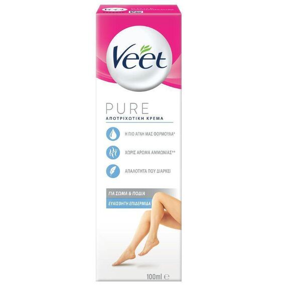 VEET ΚΡΕΜΑ ΓΙΑ ΕΥΑΙΣΘΗΤΕΣ ΕΠΙΔΕΡΜΙΔΕΣ 100ML - Σώμα στο Villagepharmacy