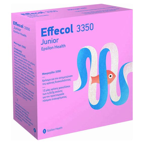 EPSILON HEALTH EFFECOL 3350 JUNIOR(12 SACHETX 6,563 G) - Φαρμακείο στο Villagepharmacy