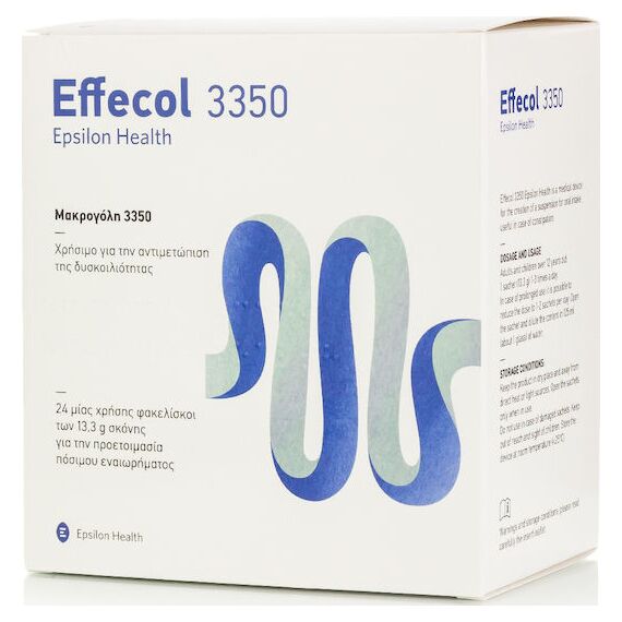 EPSILON HEALTH EFFECOL 3350 (box of 24 sachets) - Φαρμακείο στο Villagepharmacy