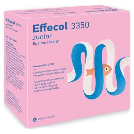 EPSILON HEALTH EFFECOL 3350 JUNIOR (box of 24 sachets) - Φαρμακείο στο Villagepharmacy