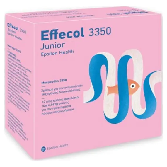 EPSILON HEALTH EFFECOL 3350 JUNIOR (box of 24 sachets) - Φαρμακείο στο Villagepharmacy