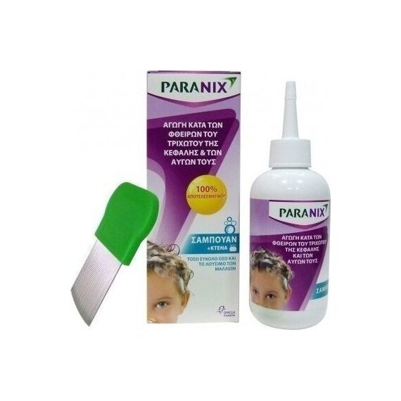 PARANIX TREATMENT SHAMPOO 200ML + COMP - Αντιφθειρικά στο Villagepharmacy