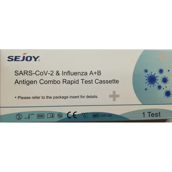 SEJOY COVID AND FLUAB TEST *1 - Διαγνωστικά στο Villagepharmacy