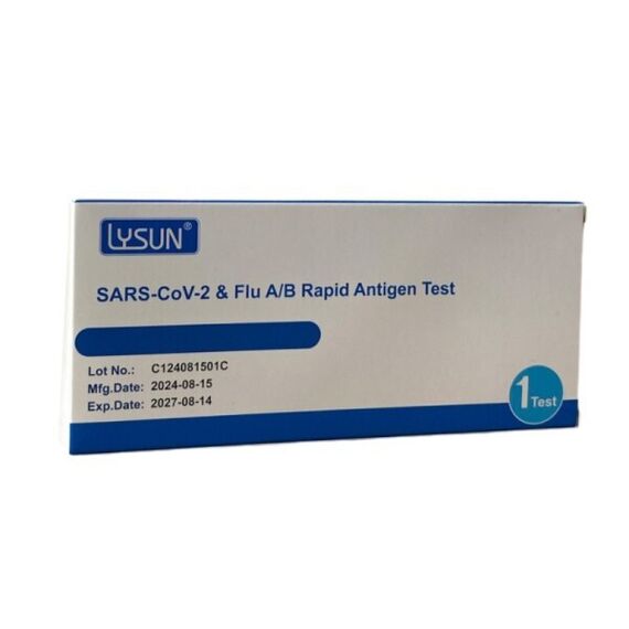 LYSUN RAPID FLU + COVID *1TMX - Διαγνωστικά στο Villagepharmacy