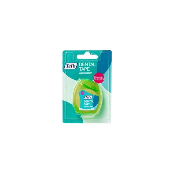 TePe DENTAL TAPE WAXED MINT(ΟΔΟΝΤΙΚΟ ΝΗΜΑ) 40 ML - Στοματική υγιεινή στο Villagepharmacy