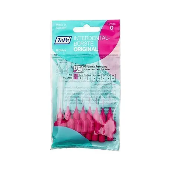 TePe 0,4MM ΦΟΥΞΙΑ  8TEM - Στοματική υγιεινή στο Villagepharmacy