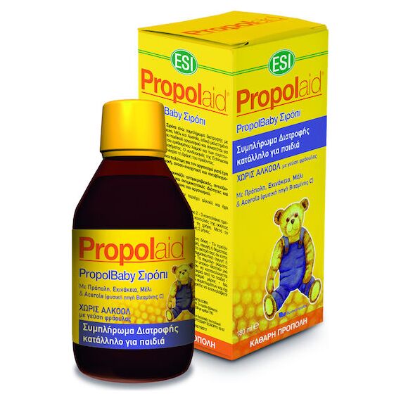 ESI PROPOLBABY ΣIΡΟΠΙ 180 ML - Χειμώνας  Κρυολόγημα στο Villagepharmacy