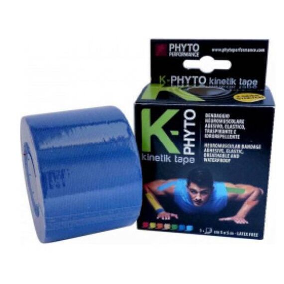 PHYTO PERFORMANCE TAPE K-PHYTO ΤΑΙΝΙΑ 5M x 5CM ΓΑΛΑΖΙΟ - Επιδεσμικά στο Villagepharmacy