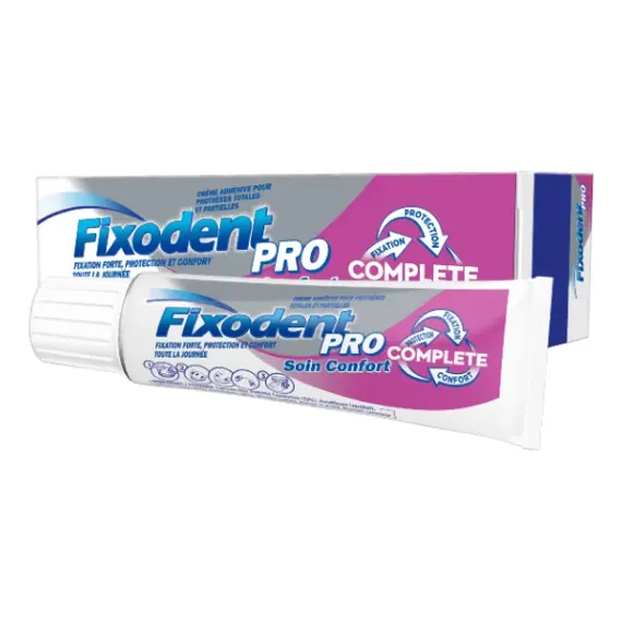 Fixodent Pro Complete Στερεωτική Κρέμα για Τεχνητή Οδοντοστοιχία 47g - Φαρμακείο στο Villagepharmacy