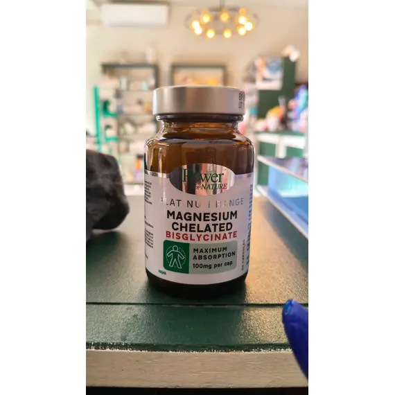 Power of Nature Platinum Range Magnesium Chelated, 30caps - Βιταμίνες στο Villagepharmacy