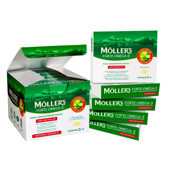 MOLLER'S FORTE OMEGA-3 (BLISTER), 150 caps - Βιταμίνες στο Villagepharmacy
