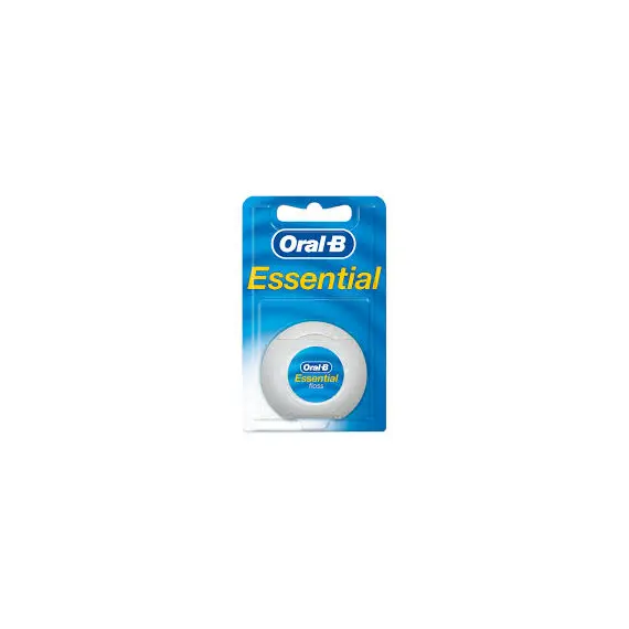 Oral-B Essential Floss Οδοντικό Νήμα Ακήρωτο 50m, 1τεμ - Στοματική υγιεινή στο Villagepharmacy