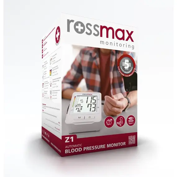 ROSSMAX Πιεσόμετρο μπράτσου Z1 - Πιεσόμετρα στο Villagepharmacy ROSSMAX Πιεσόμετρο μπράτσου Z1 - Πιεσόμετρα στο Villagepharmacy